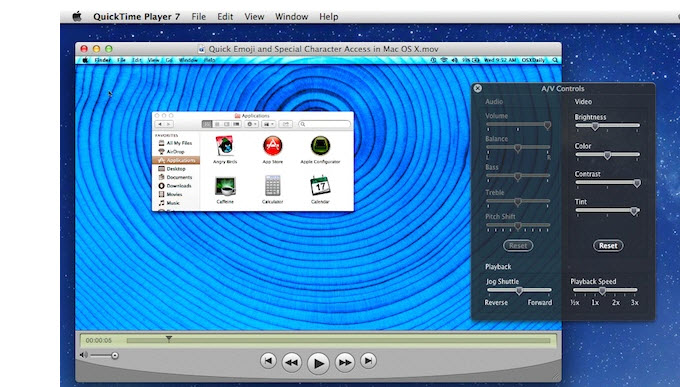 Quicktime Player 7 Pro   -  6